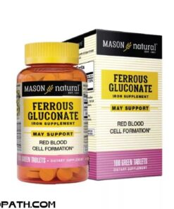 Viên Uống Bổ Sung Sắt Mason Natural Ferrouse Gluconate