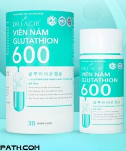 Viên uống trắng da DR.LACIR Glutathione 600