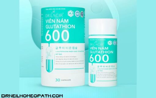 Viên uống trắng da DR.LACIR Glutathione 600